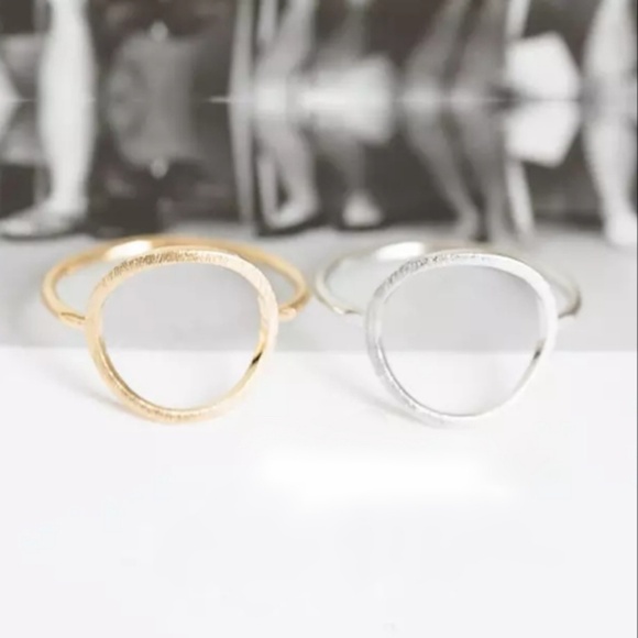 🔥2 for $15🔥 Karma Circle GOLD Ring - Picture 6 of 8